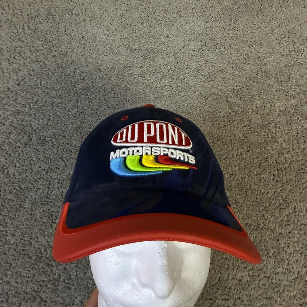 Jeff Gordon 24 Hat Cap Mens One Size Blue NASCAR Racing Chase Hendrick